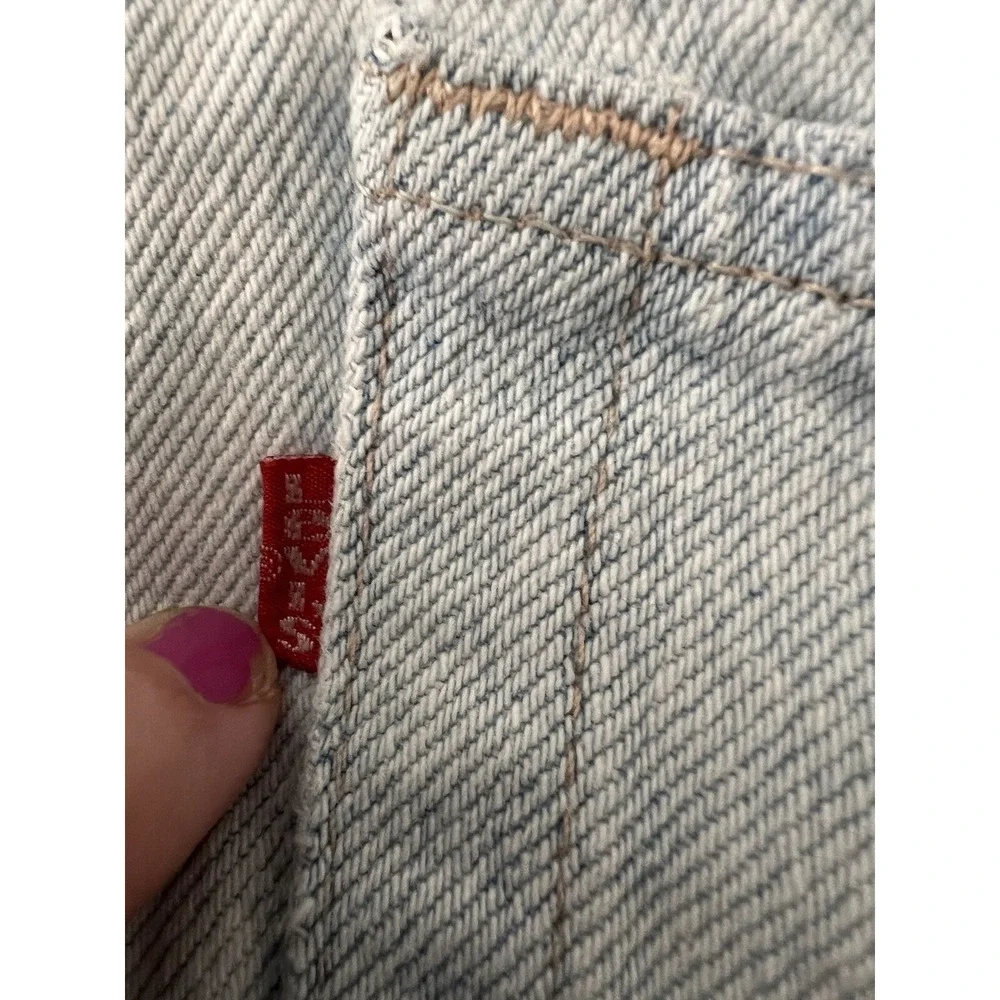 Vintage 1991 505 Levi's Jeans Light Wash Straight Leg Jeans 36x30